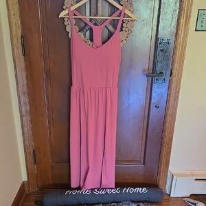 HALARA Pink Maxi Dress